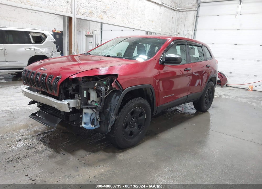2017 JEEP CHEROKEE SPORT 4X4 VIN: 1C4PJMAB3HW545170