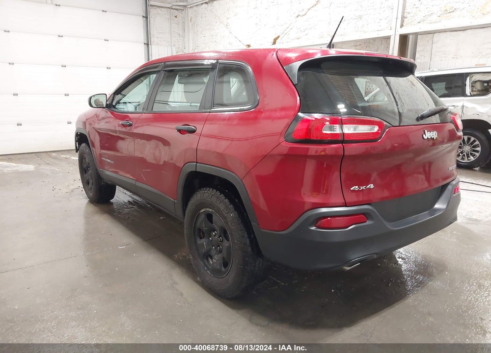 2017 JEEP CHEROKEE SPORT 4X4 VIN: 1C4PJMAB3HW545170