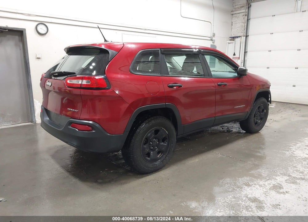 2017 JEEP CHEROKEE SPORT 4X4 VIN: 1C4PJMAB3HW545170