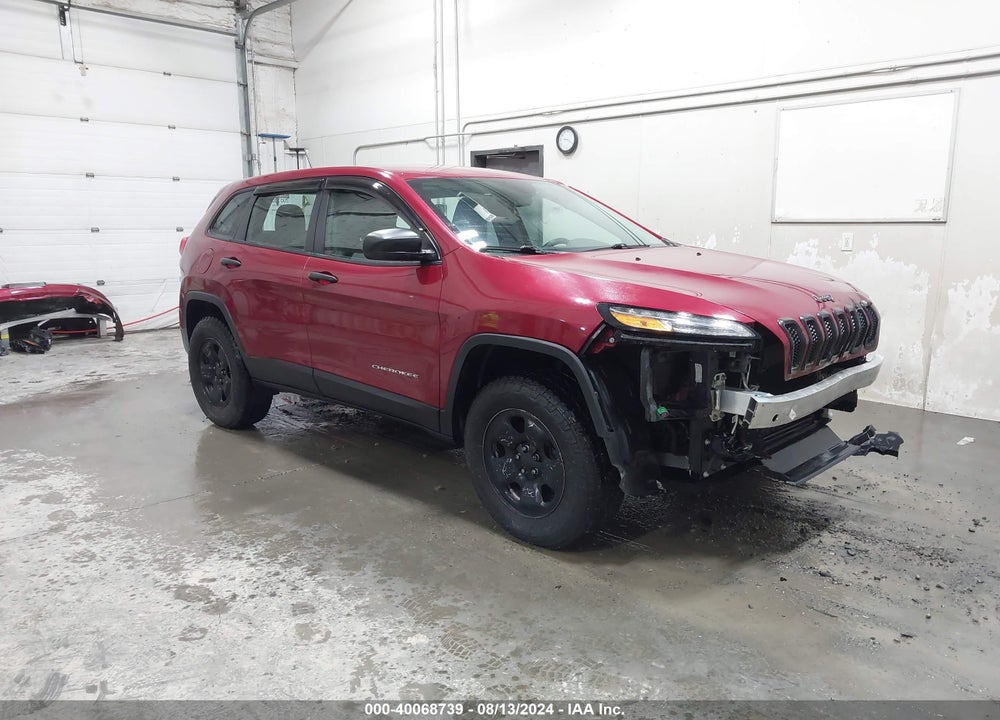 2017 JEEP CHEROKEE SPORT 4X4 VIN: 1C4PJMAB3HW545170
