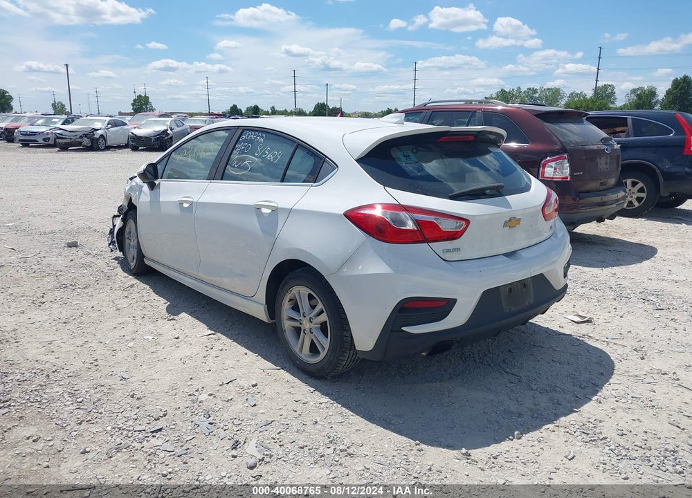2017 CHEVROLET CRUZE VIN: 3G1BD6SM7HS543164