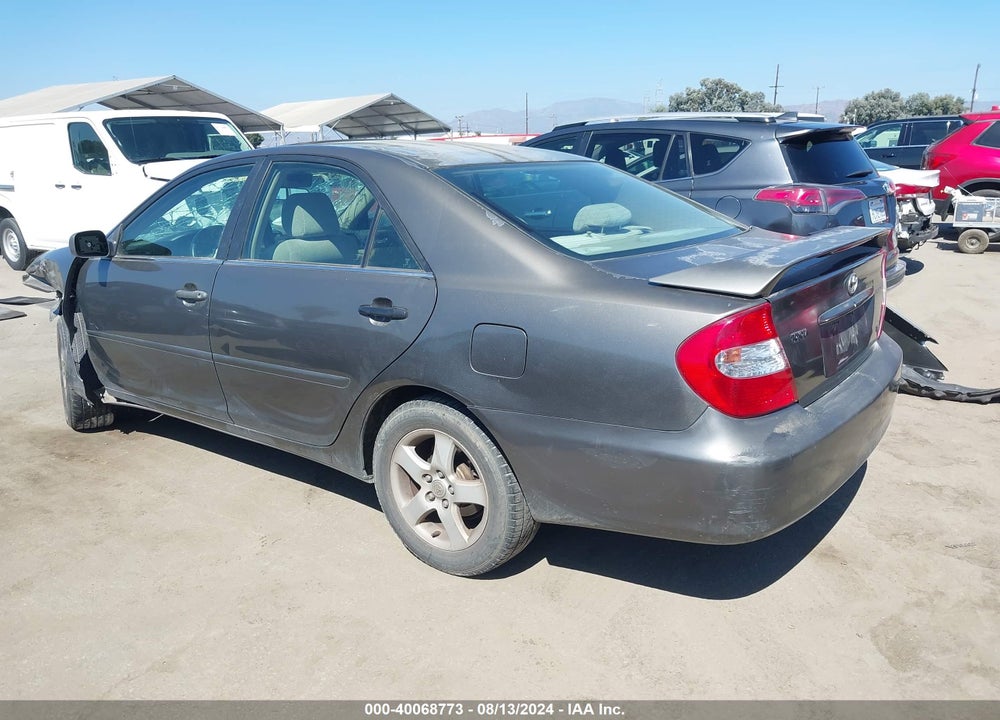 2003 TOYOTA CAMRY SE V6 VIN: 4T1BF32K63U562713