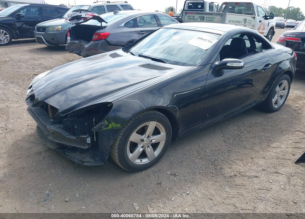 2007 MERCEDES-BENZ SLK 280 VIN: WDBWK54F87F160620