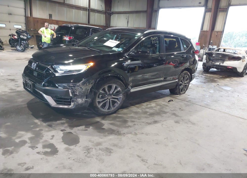 2022 HONDA CR-V HYBRID TOURING VIN: 5J6RT6H90NL027820