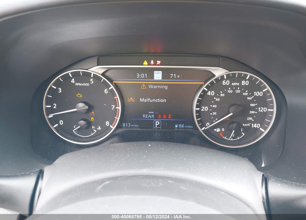 2024 NISSAN ALTIMA SV FWD VIN: 1N4BL4DV2RN330953