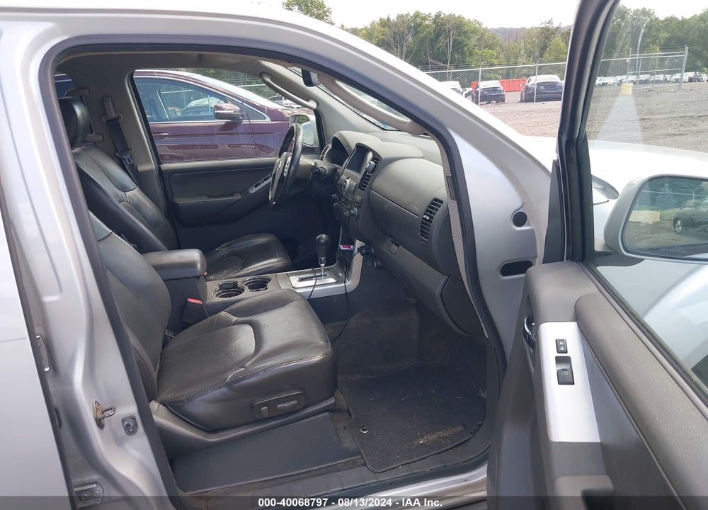 2012 NISSAN PATHFINDER SILVER VIN: 5N1AR1NB7CC606324