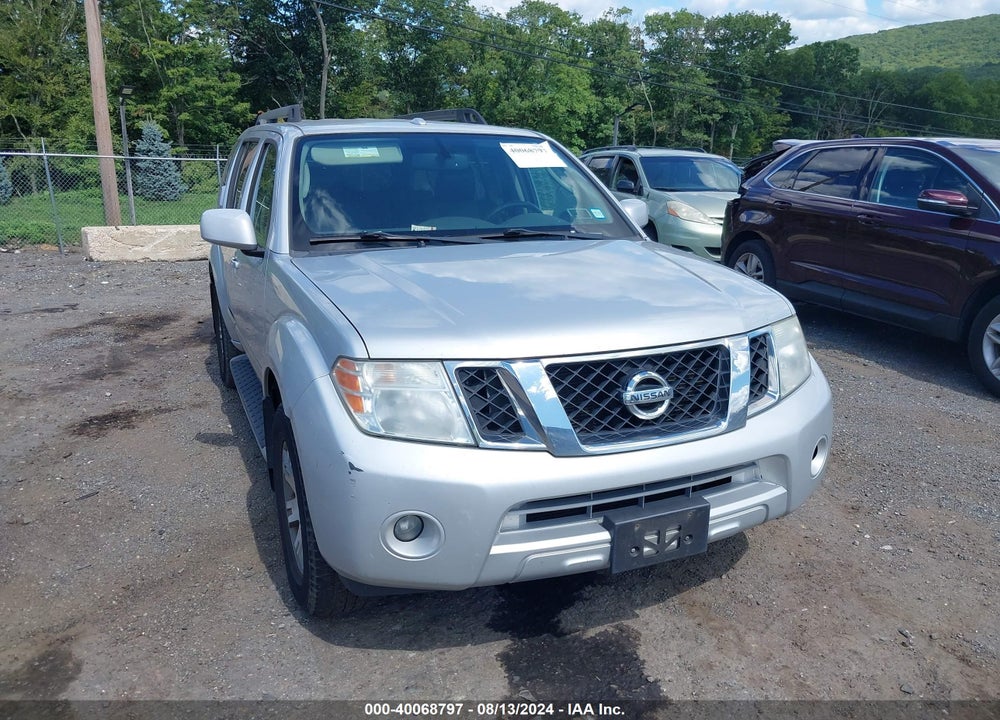 2012 NISSAN PATHFINDER SILVER VIN: 5N1AR1NB7CC606324