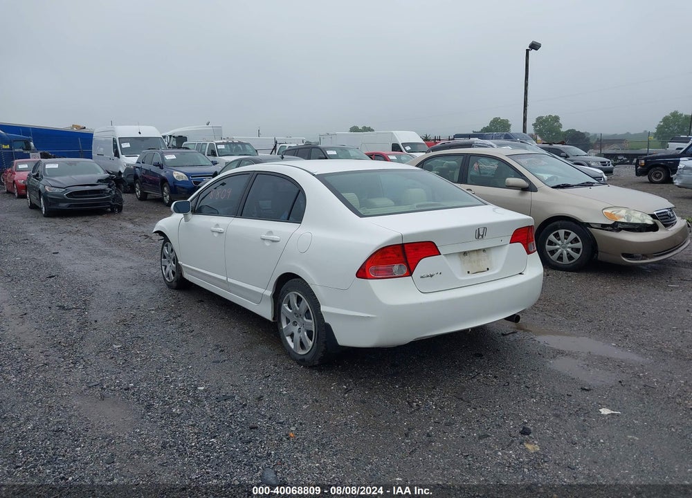 2008 HONDA CIVIC SDN LX VIN: 2HGFA16578H510807