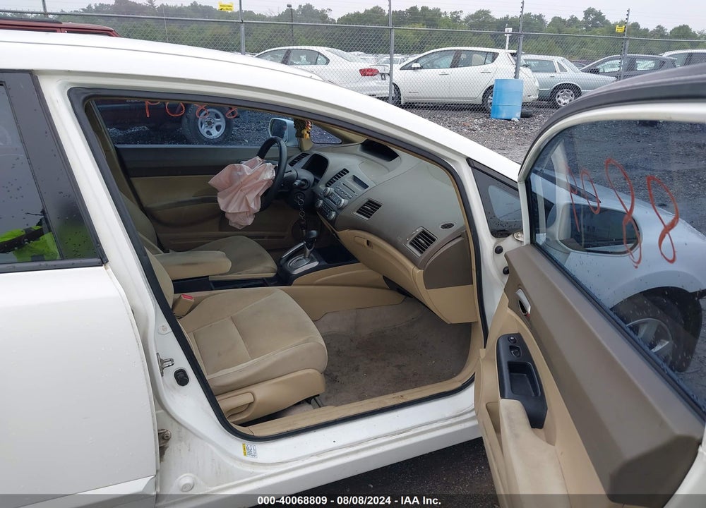 2008 HONDA CIVIC SDN LX VIN: 2HGFA16578H510807