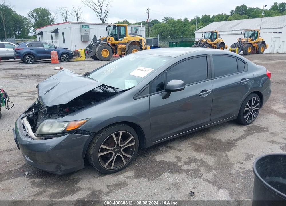 2012 HONDA CIVIC LX VIN: 19XFB2F54CE361911