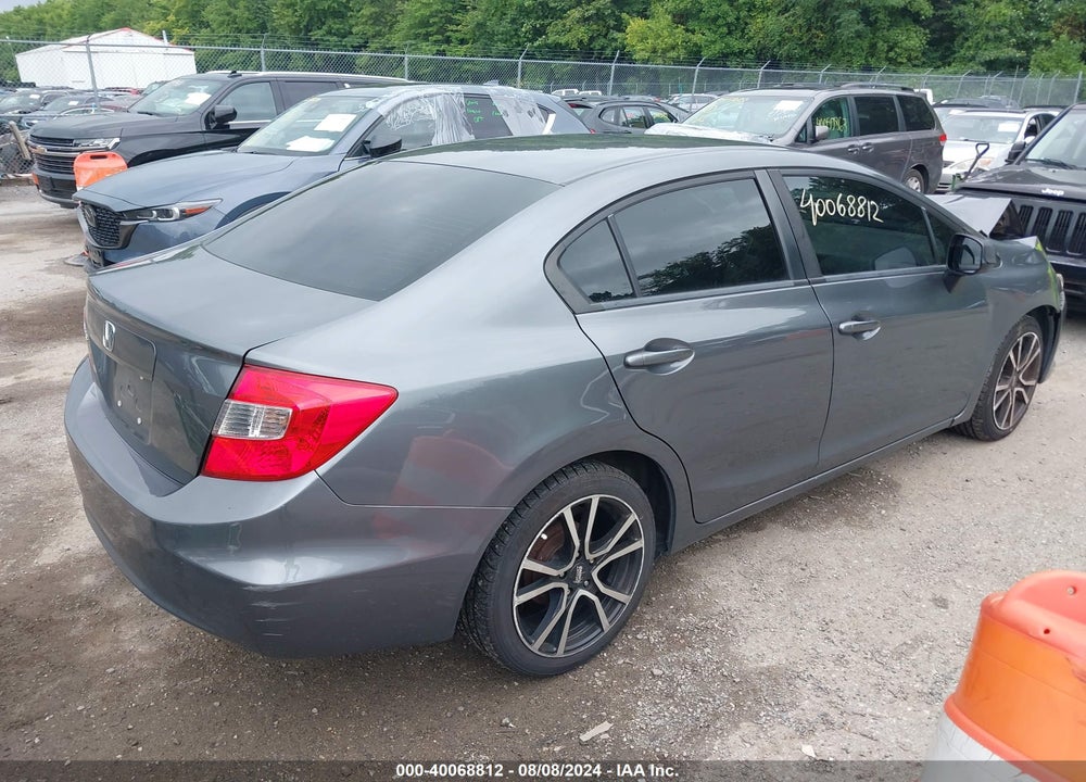 2012 HONDA CIVIC LX VIN: 19XFB2F54CE361911