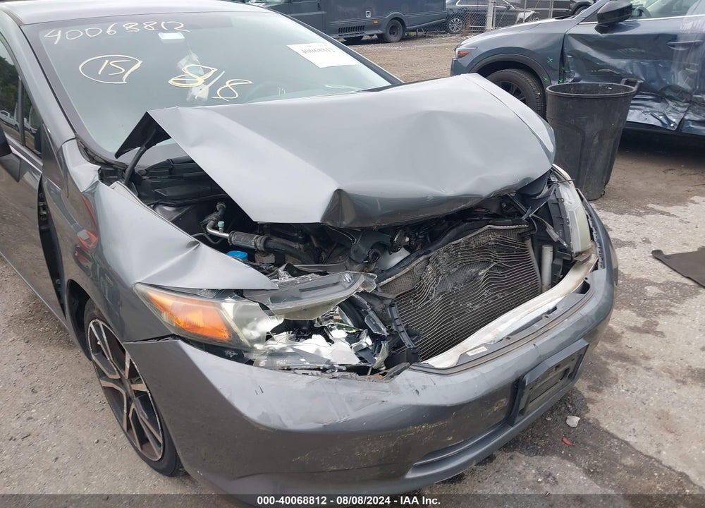 2012 HONDA CIVIC LX VIN: 19XFB2F54CE361911
