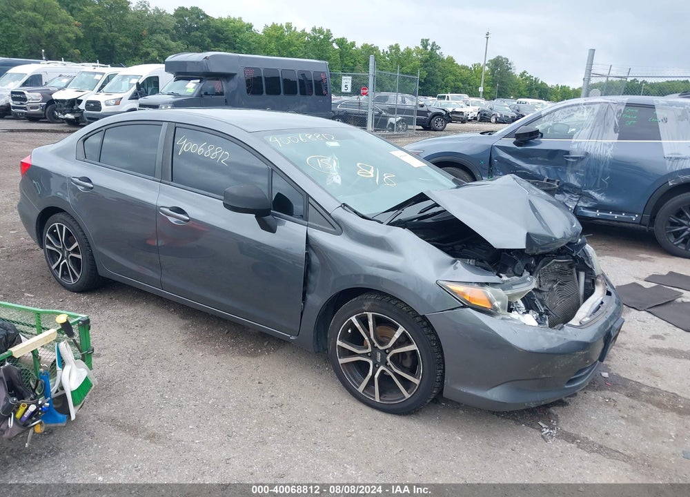 2012 HONDA CIVIC LX VIN: 19XFB2F54CE361911