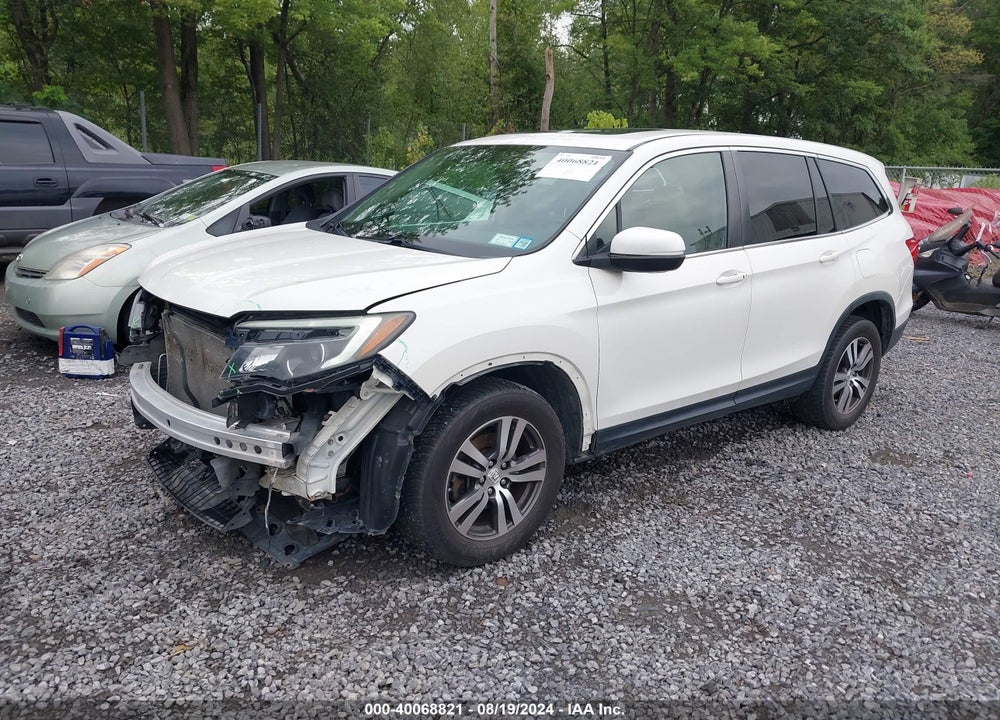2016 HONDA PILOT EX-L VIN: 5FNYF6H59GB080401