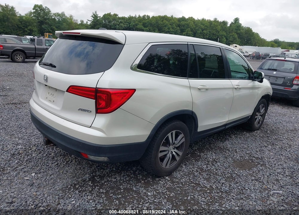 2016 HONDA PILOT EX-L VIN: 5FNYF6H59GB080401