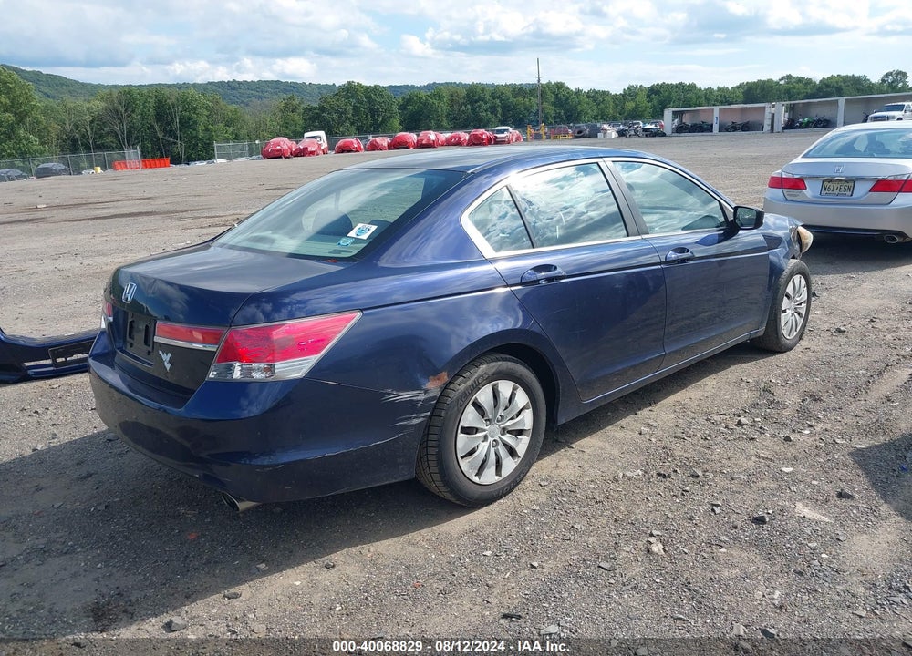2012 HONDA ACCORD 2.4 LX VIN: 1HGCP2F38CA089287