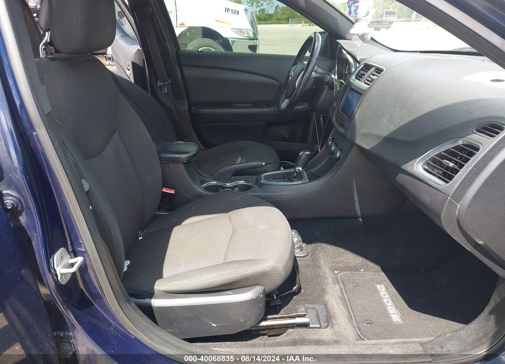 2013 DODGE AVENGER SXT VIN: 1C3CDZCB9DN582342