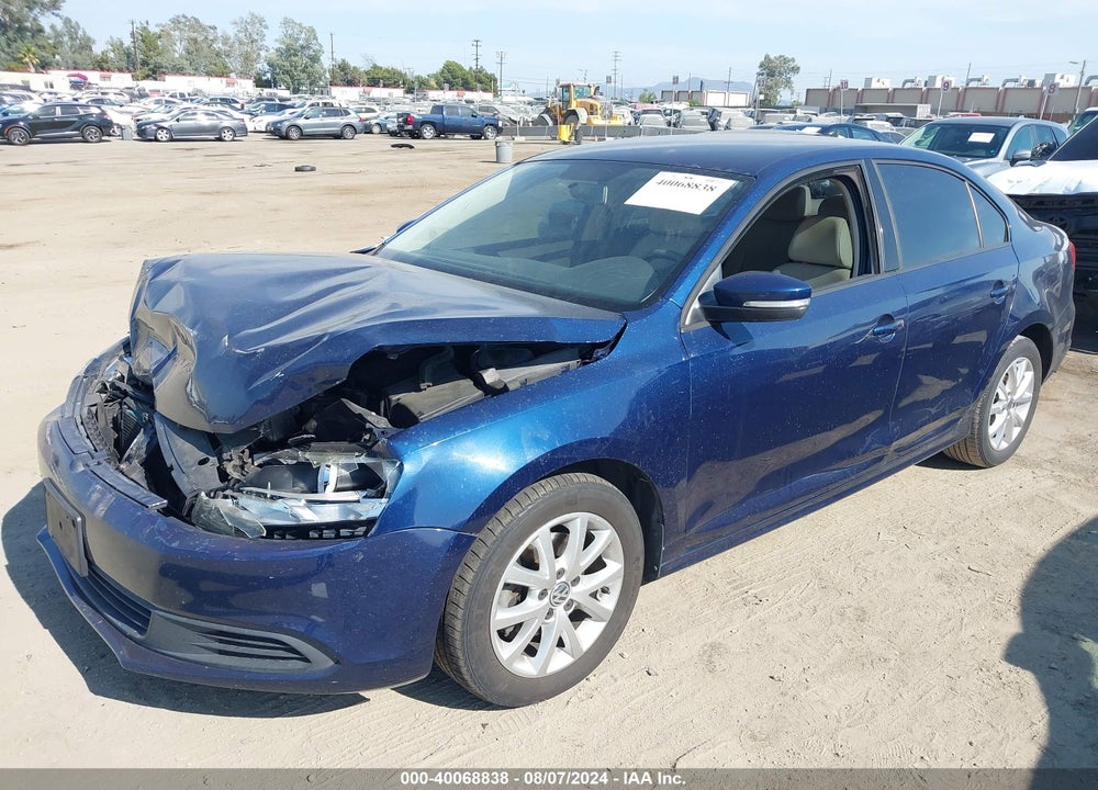 2011 VOLKSWAGEN JETTA 2.5L SE VIN: 3VWDZ7AJ0BM347221
