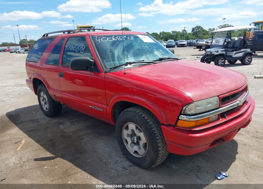 2002 CHEVROLET BLAZER LS VIN: 1GNCT18W92K195758