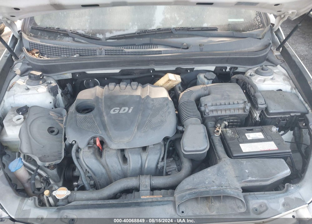 2011 HYUNDAI SONATA GLS VIN: 5NPEB4AC9BH129571