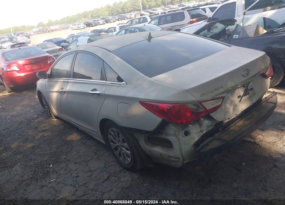 2011 HYUNDAI SONATA GLS VIN: 5NPEB4AC9BH129571