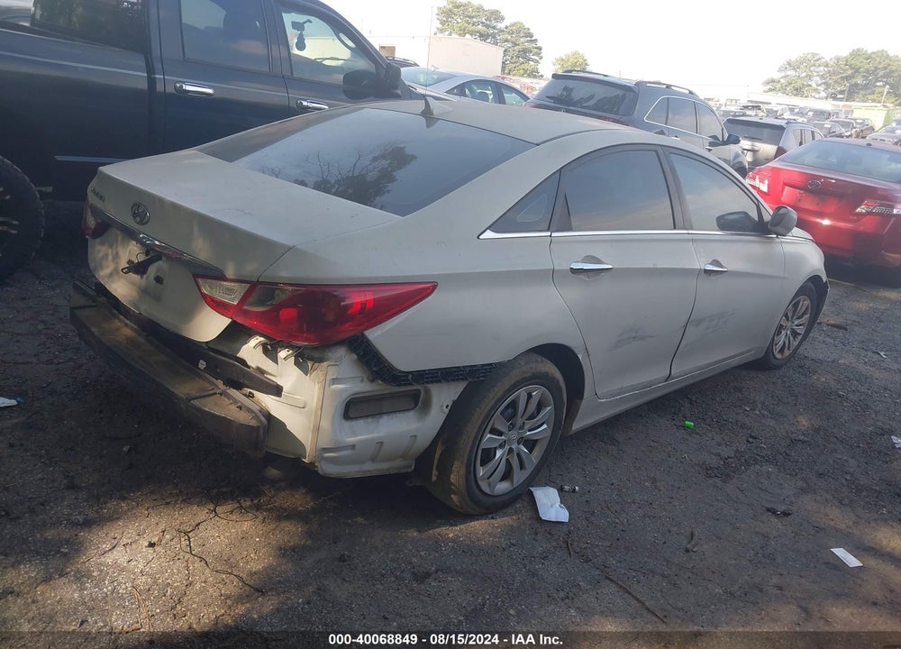 2011 HYUNDAI SONATA GLS VIN: 5NPEB4AC9BH129571