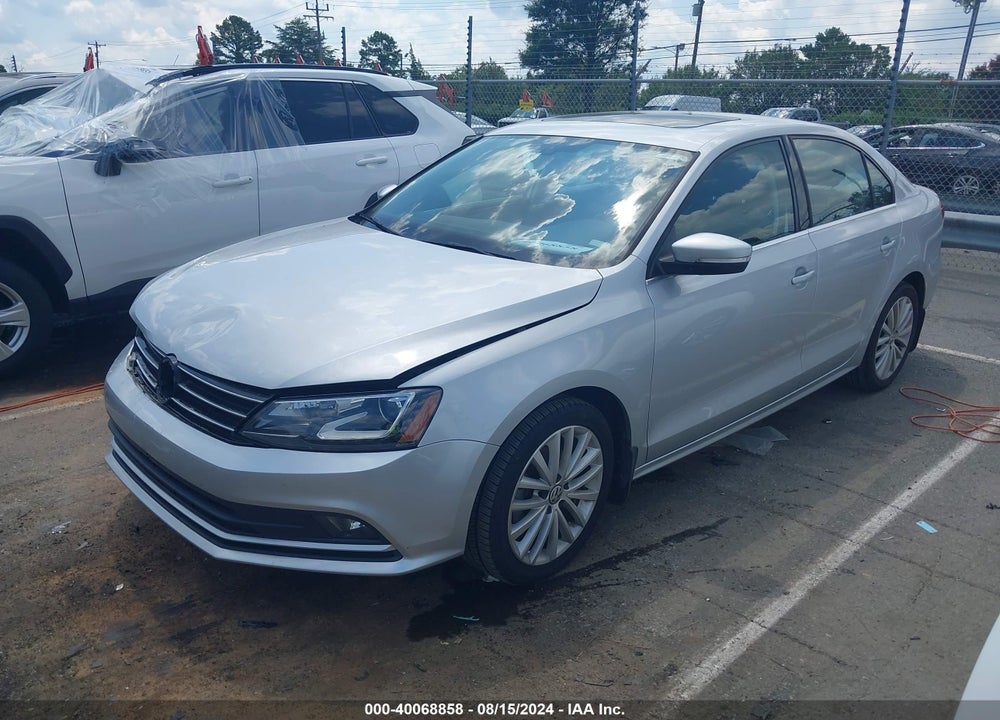 2016 VOLKSWAGEN JETTA 1.8T SEL VIN: 3VWL07AJ8GM333418