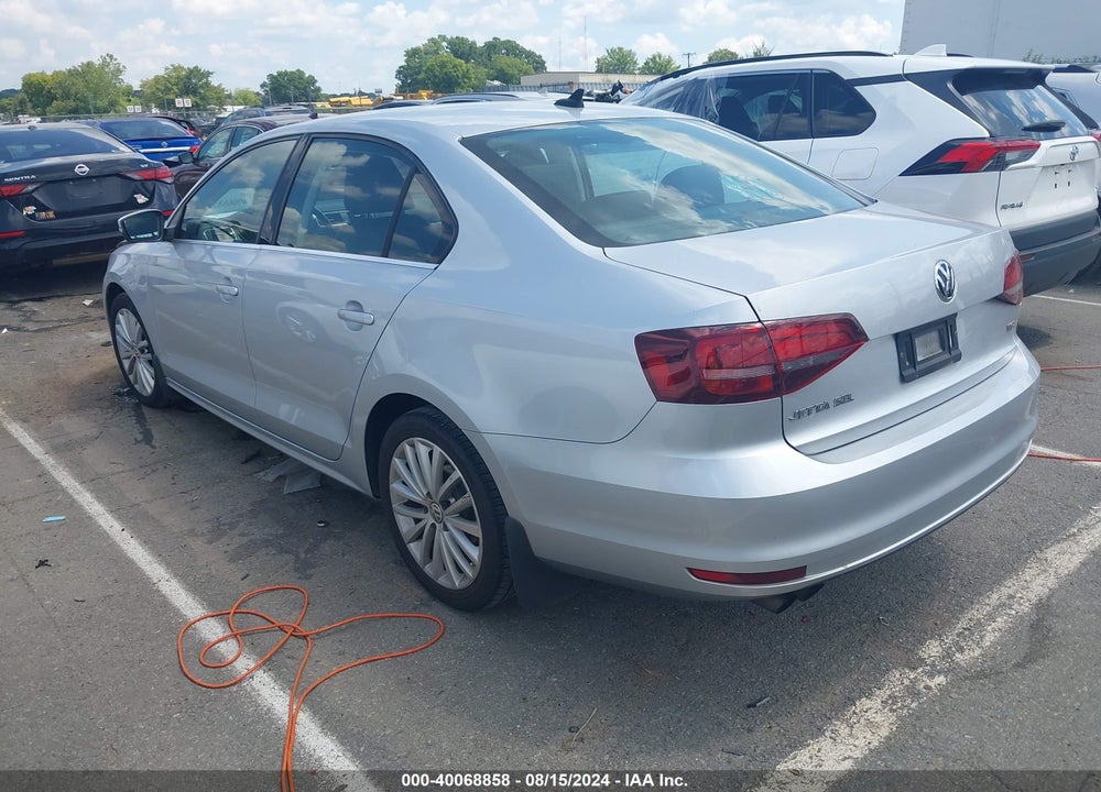 2016 VOLKSWAGEN JETTA 1.8T SEL VIN: 3VWL07AJ8GM333418