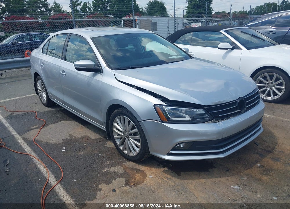 2016 VOLKSWAGEN JETTA 1.8T SEL VIN: 3VWL07AJ8GM333418