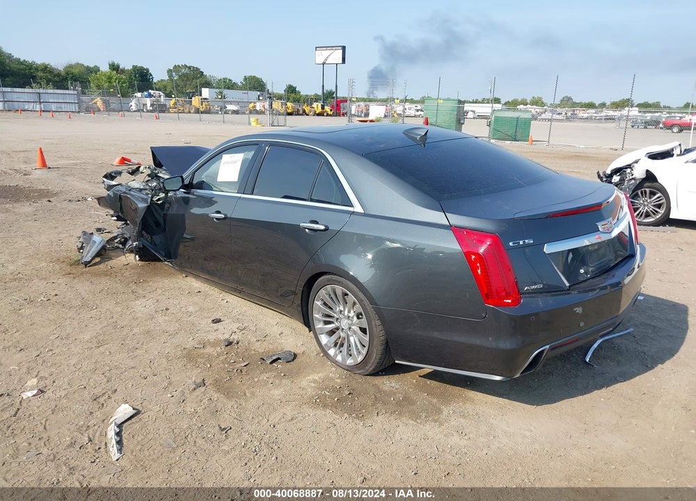 2017 CADILLAC CTS LUXURY VIN: 1G6AX5SX8H0149973