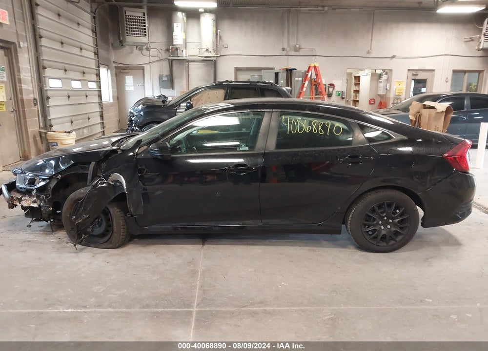 2019 HONDA CIVIC LX VIN: 19XFC2F63KE000707