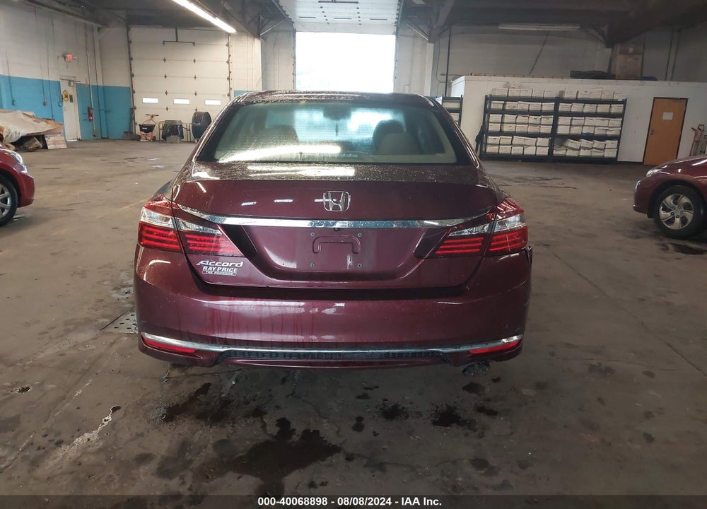 2016 HONDA ACCORD LX VIN: 1HGCR2F38GA094456