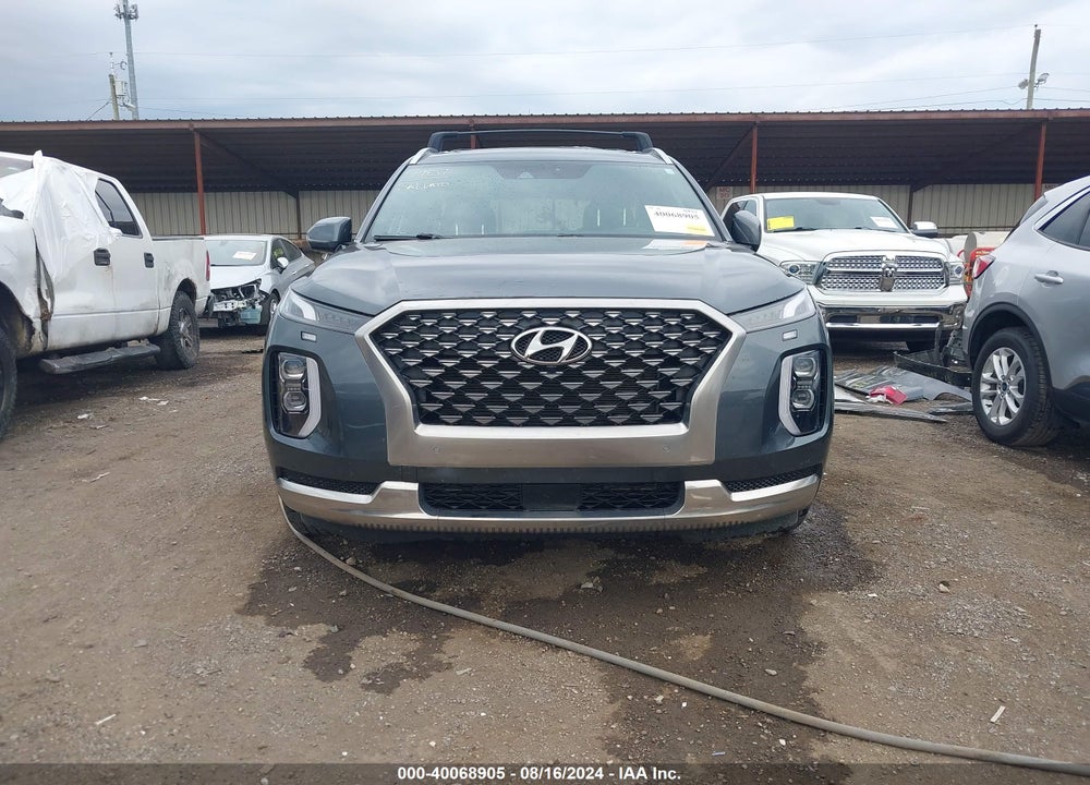 2022 HYUNDAI PALISADE VIN: KM8R7DHE8NU393932