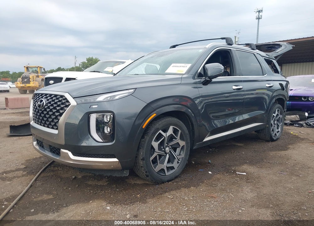 2022 HYUNDAI PALISADE VIN: KM8R7DHE8NU393932