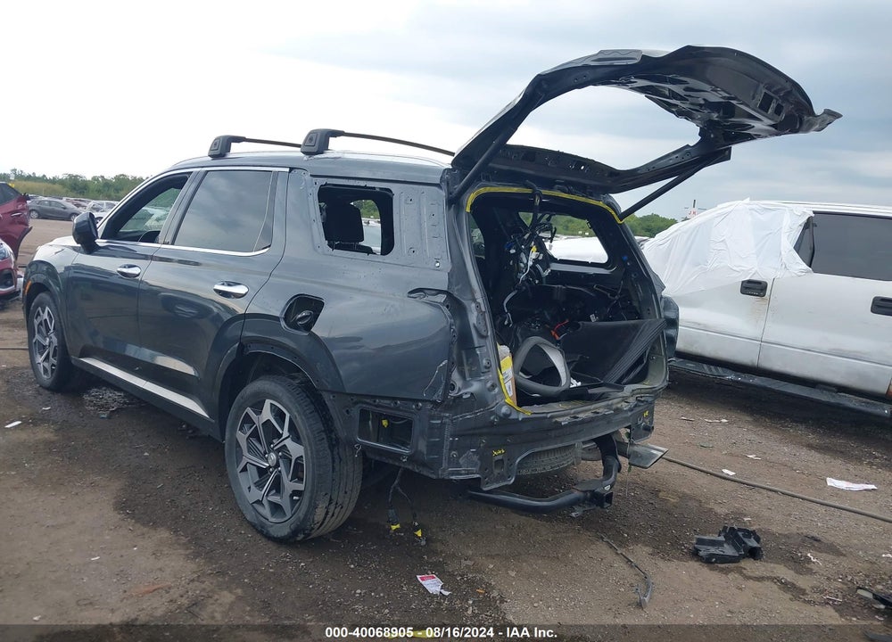 2022 HYUNDAI PALISADE VIN: KM8R7DHE8NU393932