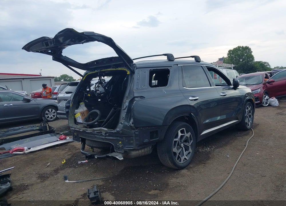 2022 HYUNDAI PALISADE VIN: KM8R7DHE8NU393932
