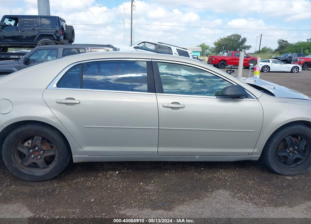 2009 CHEVROLET MALIBU LS VIN: 1G1ZG57B29F138293