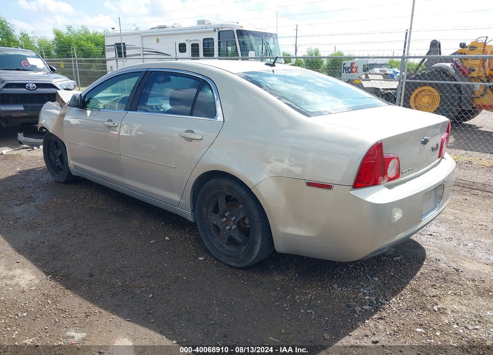 2009 CHEVROLET MALIBU LS VIN: 1G1ZG57B29F138293