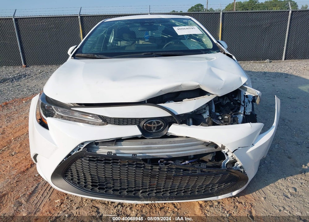 2022 TOYOTA COROLLA LE VIN: 5YFEPMAE6NP322304