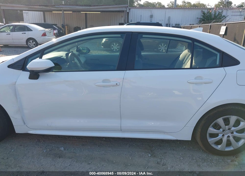 2022 TOYOTA COROLLA LE VIN: 5YFEPMAE6NP322304