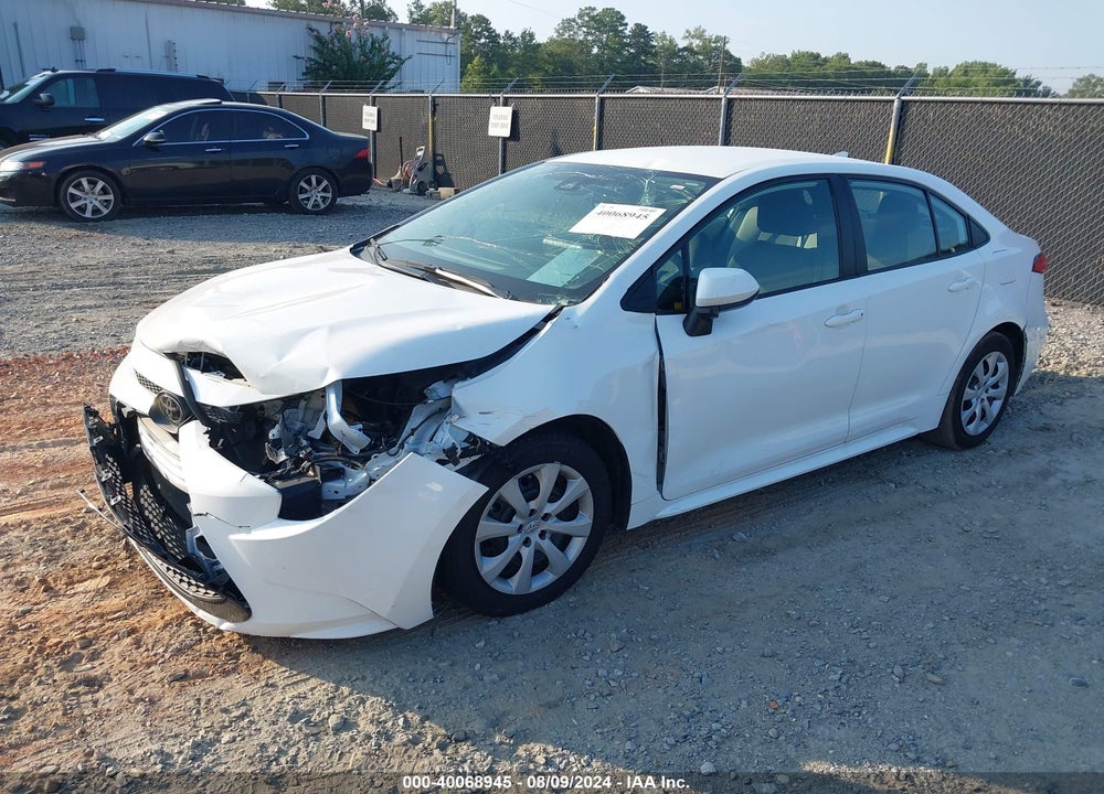 2022 TOYOTA COROLLA LE VIN: 5YFEPMAE6NP322304