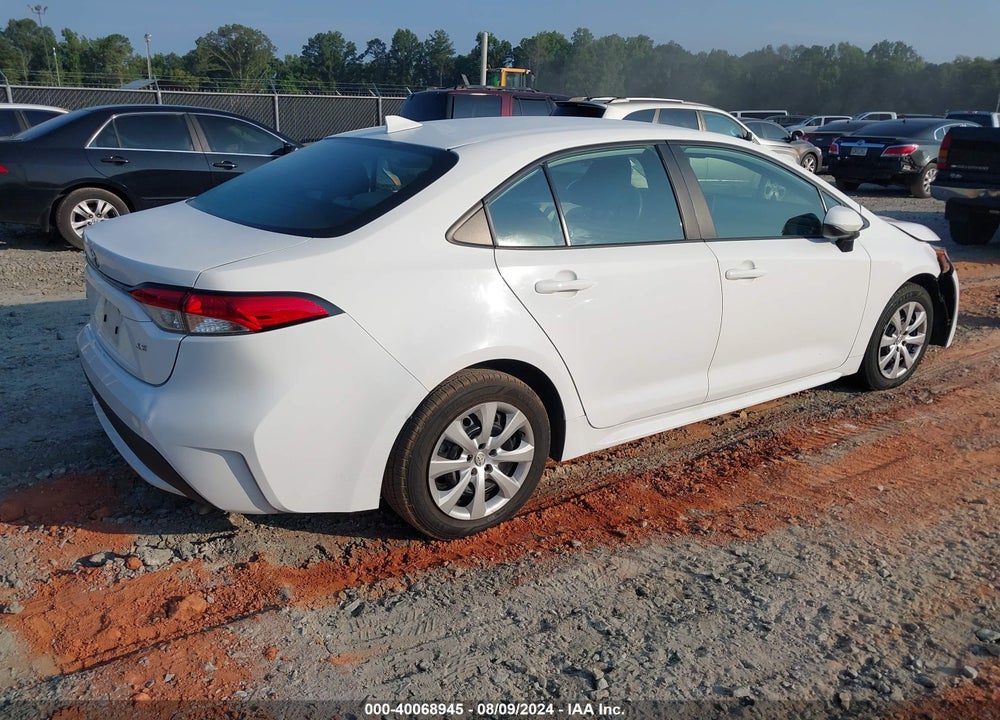 2022 TOYOTA COROLLA LE VIN: 5YFEPMAE6NP322304