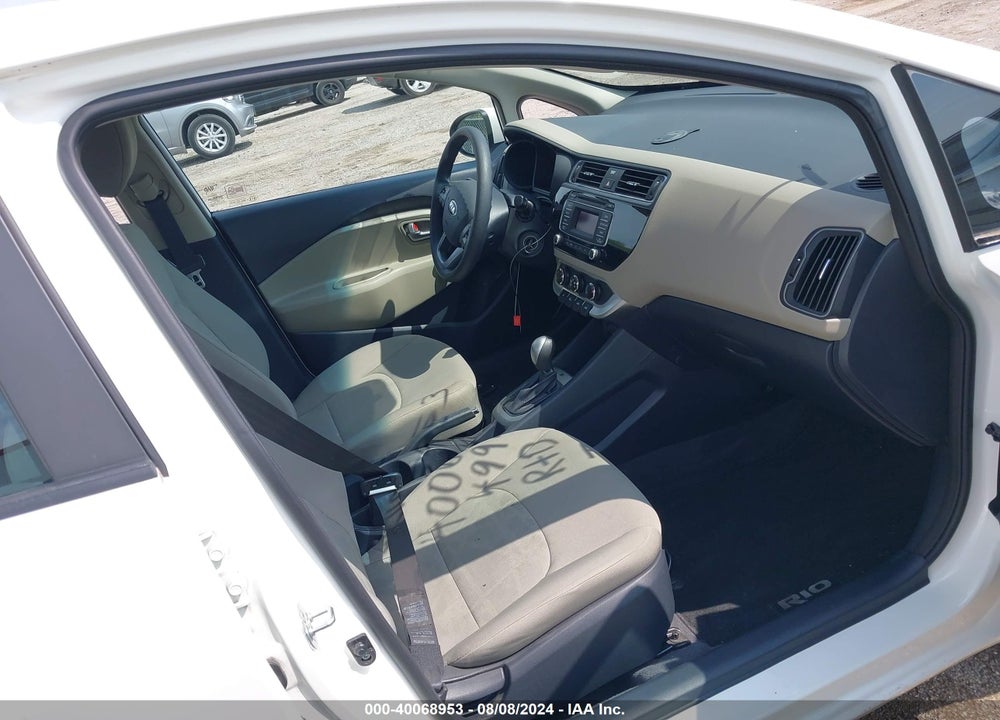 2016 KIA RIO LX VIN: KNADM4A38G6688033