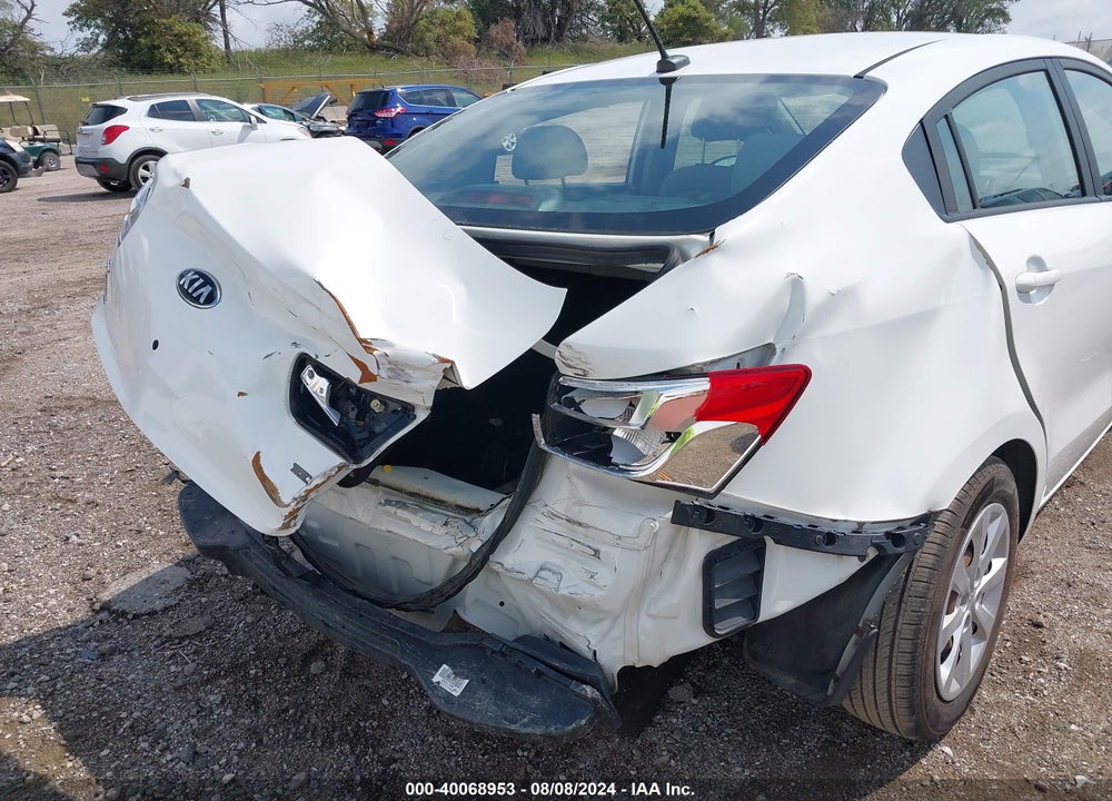 2016 KIA RIO LX VIN: KNADM4A38G6688033