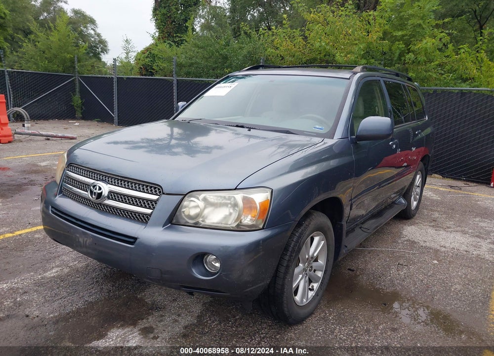 2006 TOYOTA HIGHLANDER HYBRID V6 VIN: JTEDW21A660006845
