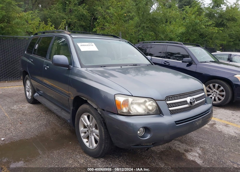 2006 TOYOTA HIGHLANDER HYBRID V6 VIN: JTEDW21A660006845