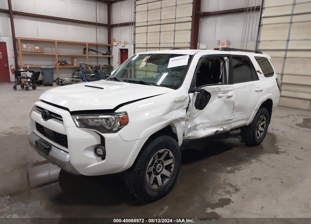 2022 TOYOTA 4RUNNER VIN: JTEPU5JR3N6001270