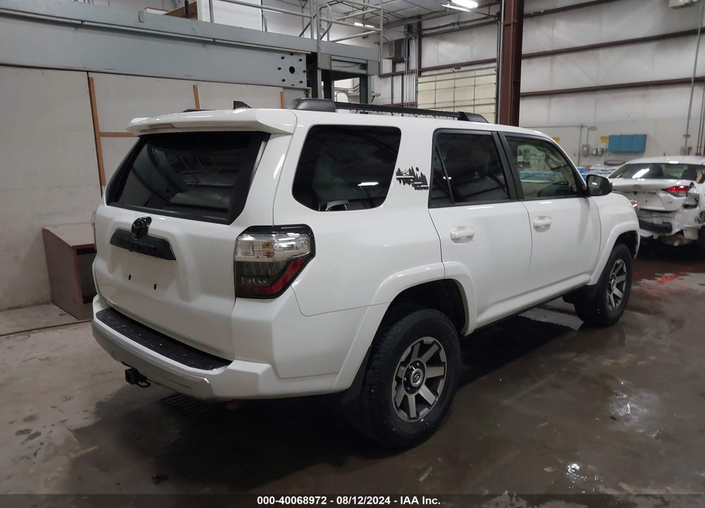 2022 TOYOTA 4RUNNER VIN: JTEPU5JR3N6001270