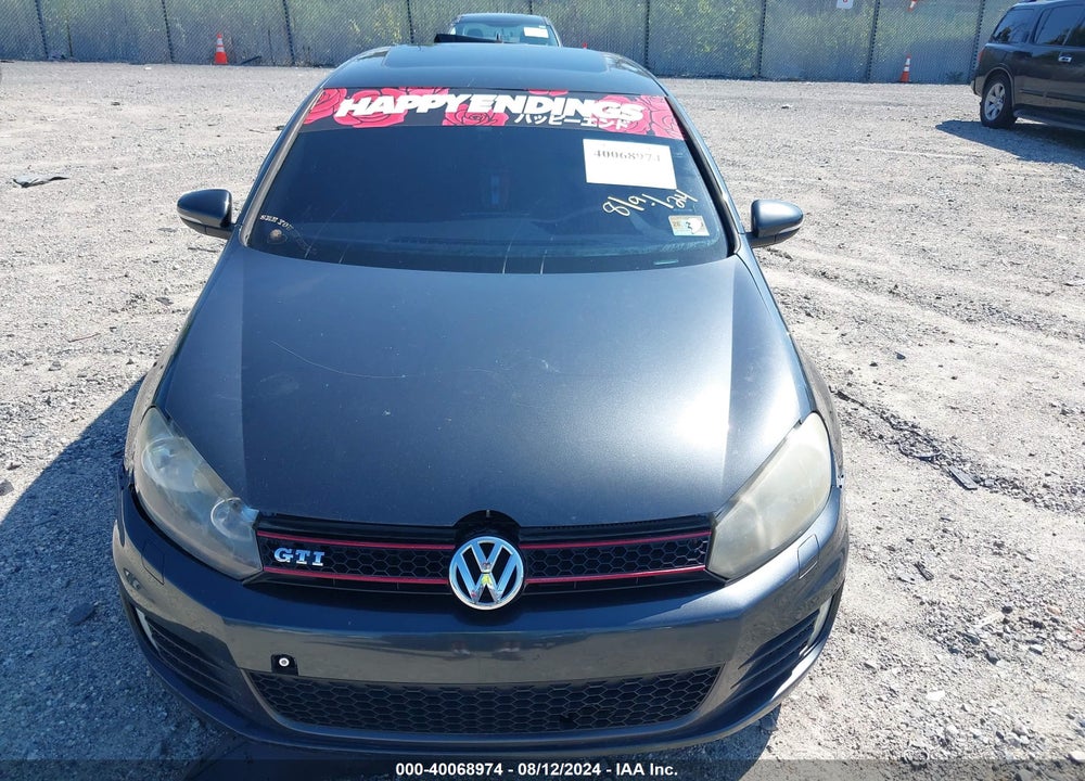 2011 VOLKSWAGEN GTI 4-DOOR/4-DOOR AUTOBAHN VIN: WVWGV7AJ2BW025112