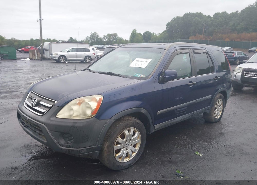 2005 HONDA CR-V EX VIN: SHSRD78815U346221